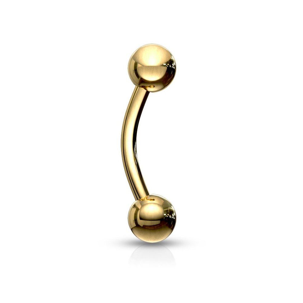 316l Surgical Steel Curved Barbells